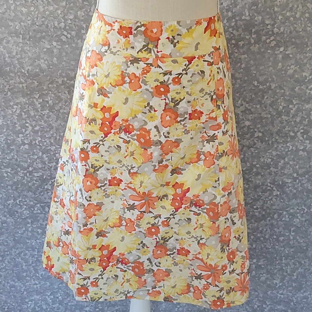 Madison & Max floral skirt size 14